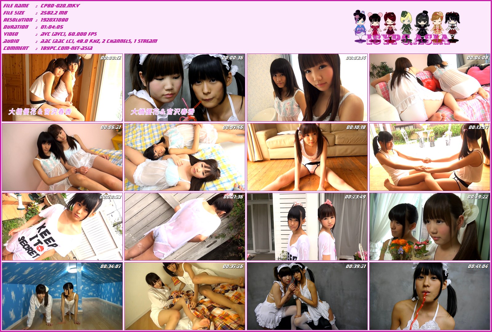 CPBD-020 Yuuka Ohashi & Haruka Miyazawa